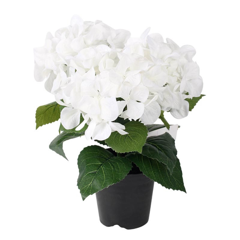 Hortensia Artificiel En Pot