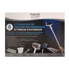 Kit rouleaux de peinture 6pieces