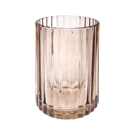 Gobelet en verre marron