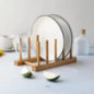 Support assiette bambou 22*12*10