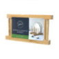 Support assiette bambou 22*12*10