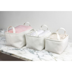 Set x3 paniers rangement cotele