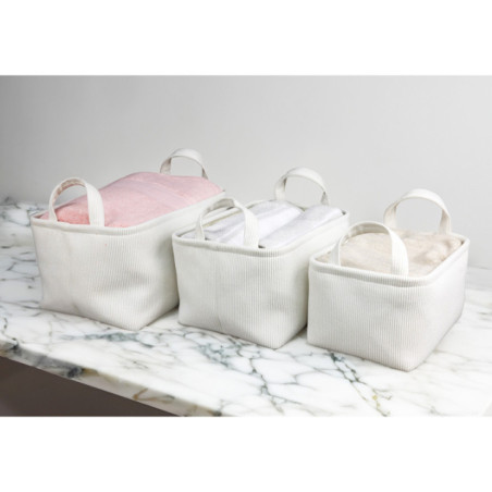 Set x3 paniers rangement cotele