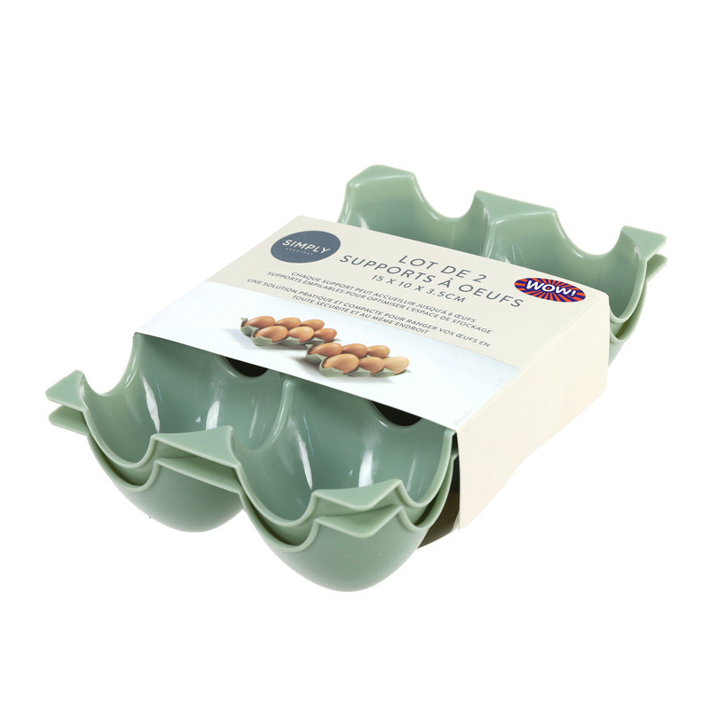 Lot De 5 Plateaux à œufs En Plastique 30 Cellules, Réutilisables