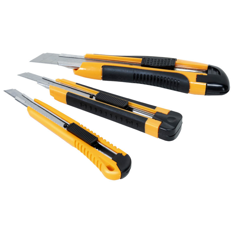 Set de 3 cutters + 20 lames