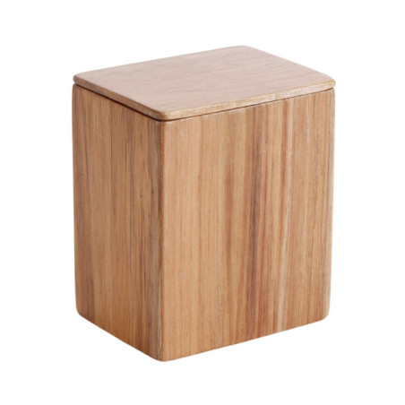 Pot a coton avec couvercle