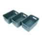 Rangement plastique x3