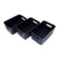 Rangement plastique x3