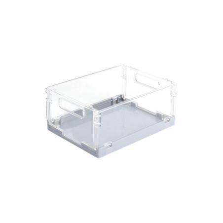 Casier pliant transparent s