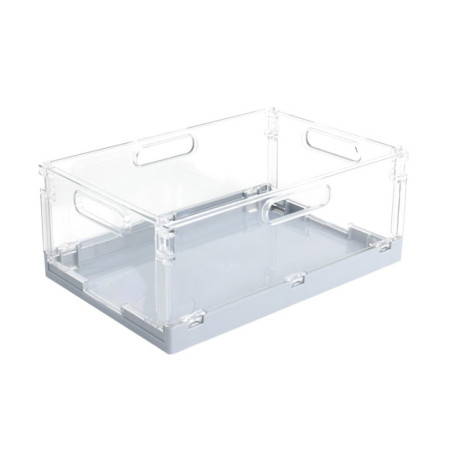 Casier pliant transparent m