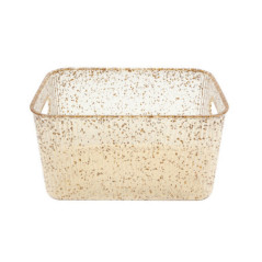 Paniere de rangement gold