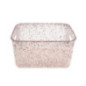 Paniere de rangement rose