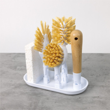 Kit de brosses support eponge