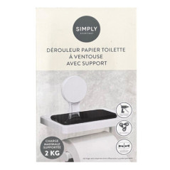 Porte rouleau+support telephone