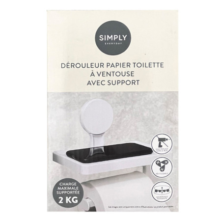 Porte rouleau+support telephone