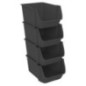 Bac de rangement fly tower gris