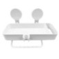 Support douche/porte serviette