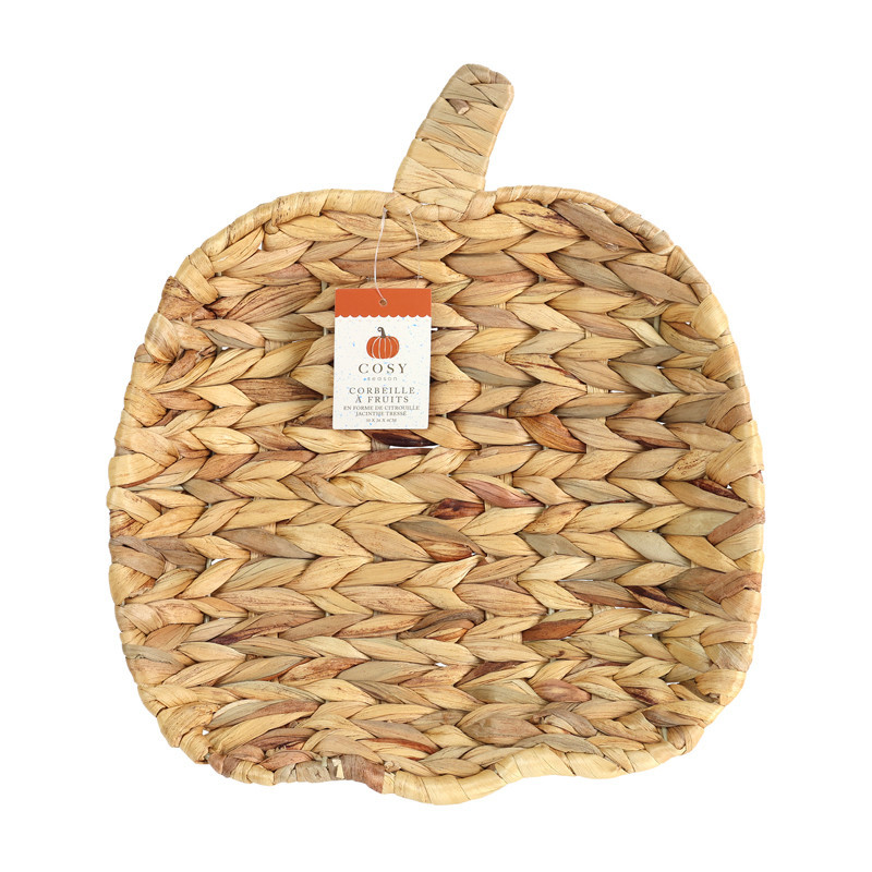 Corbeille en jacynthe pumkin