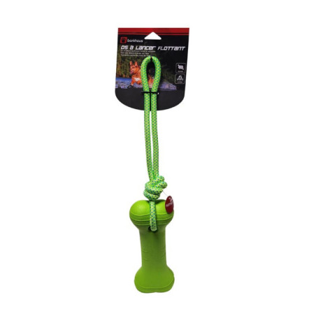 Jouet flottant pour chien os