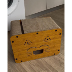 Maison chat griffoir