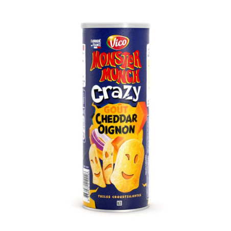 Tuiles monster munch cheddar