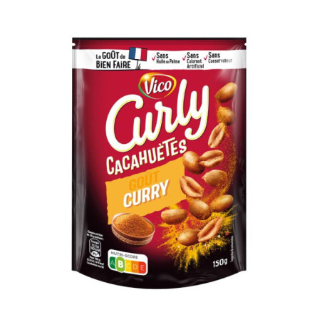 Cacahuetes curry 150g
