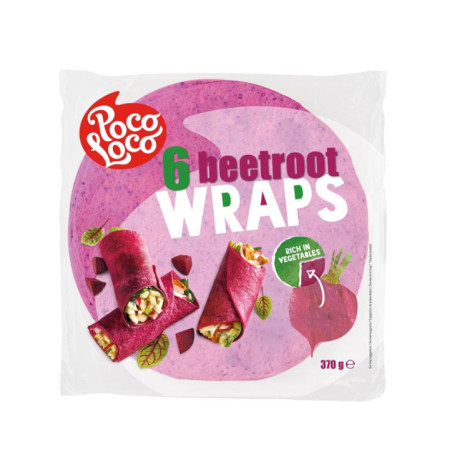 Wraps betterave 25cm 370g