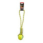 Jouet balle + corde pour chien