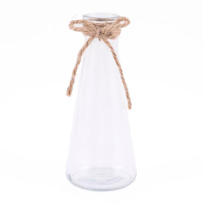 Soliflore verre & jute