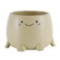Pot visage beige o15cm