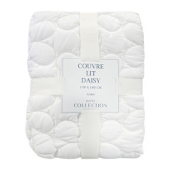 Couvre lit daisy 130x180