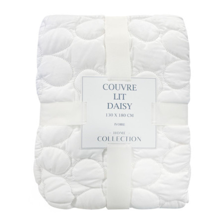 Couvre lit daisy 130x180