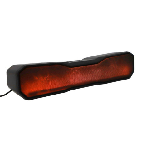 Barre de son effet flamme