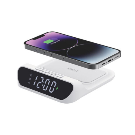Reveil + chargeur sans fil
