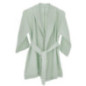 Peignoir gaze de coton l/xl vert