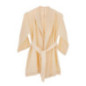 Peignoir gaze de coton s/m rose