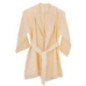 Peignoir gaze de coton l/xl rose