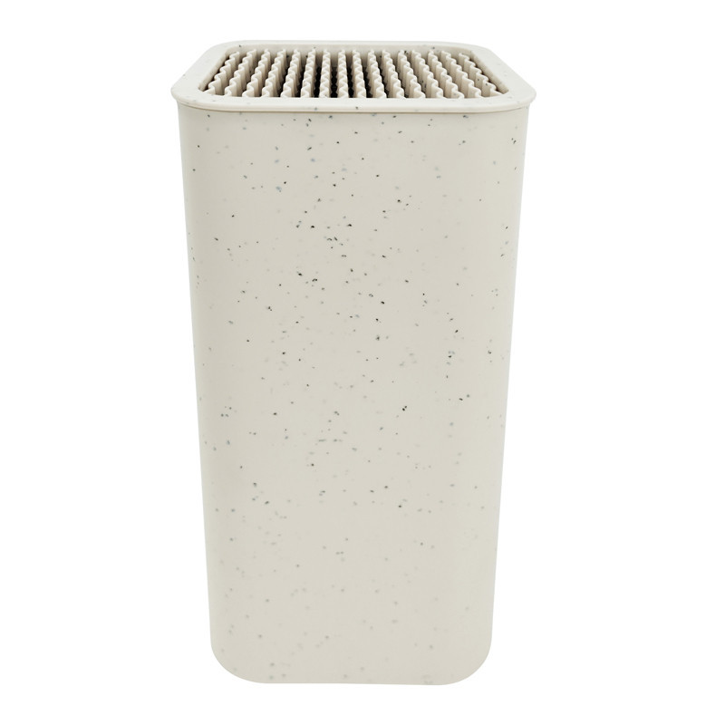 Range couteaux beige 9.5x9.5x22c