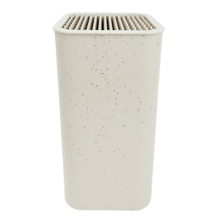 Range couteaux beige 9.5x9.5x22c
