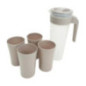 Pichet 1.4l et gobelet pp 1400ml
