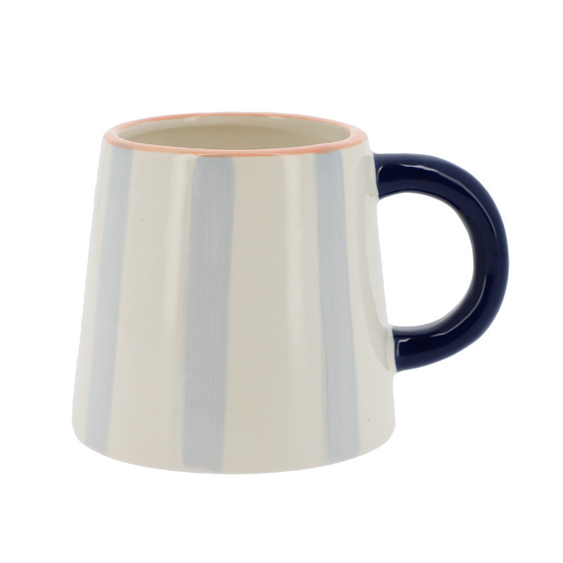 Mug marin rayures