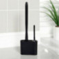 Brosse wc silicone + mini brosse