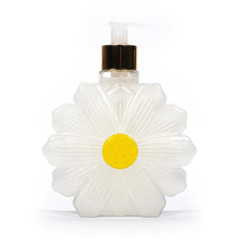Pompe a savon fleur