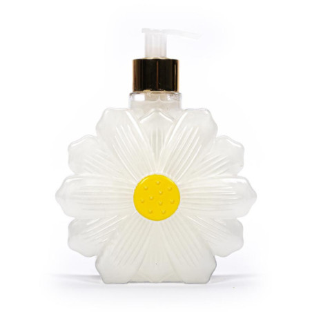 Pompe a savon fleur