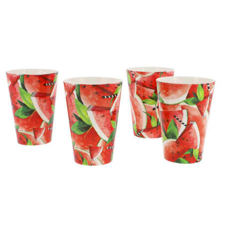 Pack 4 gobelets fruit pasteque