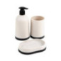 Set x3 accessoires de bain plast