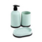 Set x3 accessoires de bain plast