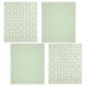 Set de 4 torchons rustic charm