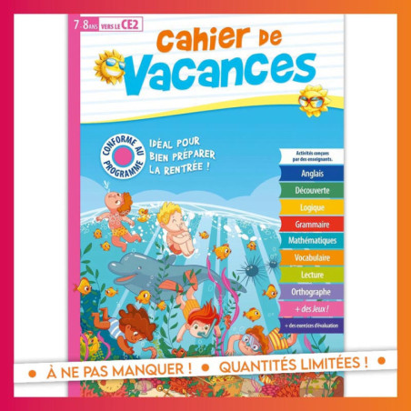 Cahier de vacances ce2