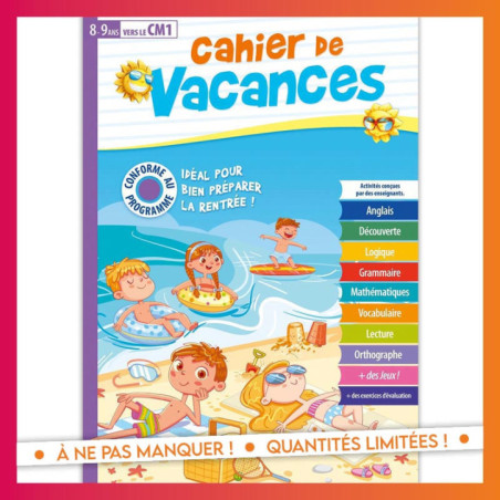 Cahier de vacances cm1